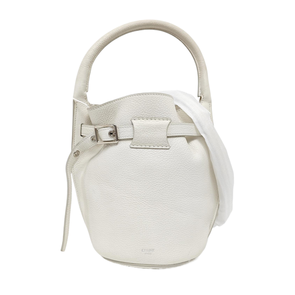 BIG BAG Nano Calfskin White