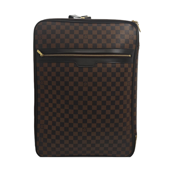 PEGASE 55 Damier Ebene Coated Canvas Brown