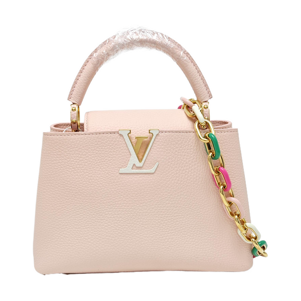 CAPUCINES BB Calfskin Pink