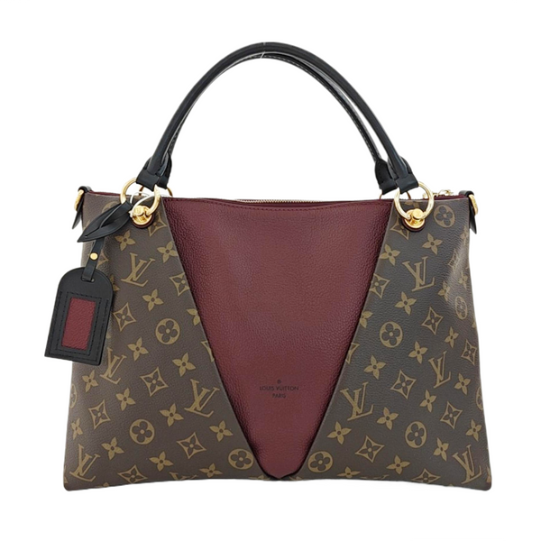 V TOTE MM Monogram Coated Canvas Multicolor