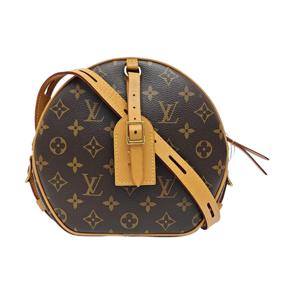 BOITE CHAPEAU MM Monogram Coated Canvas Brown