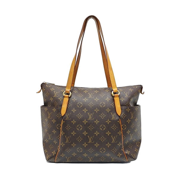 TOTALLY Monogram Coated Canvas Brown