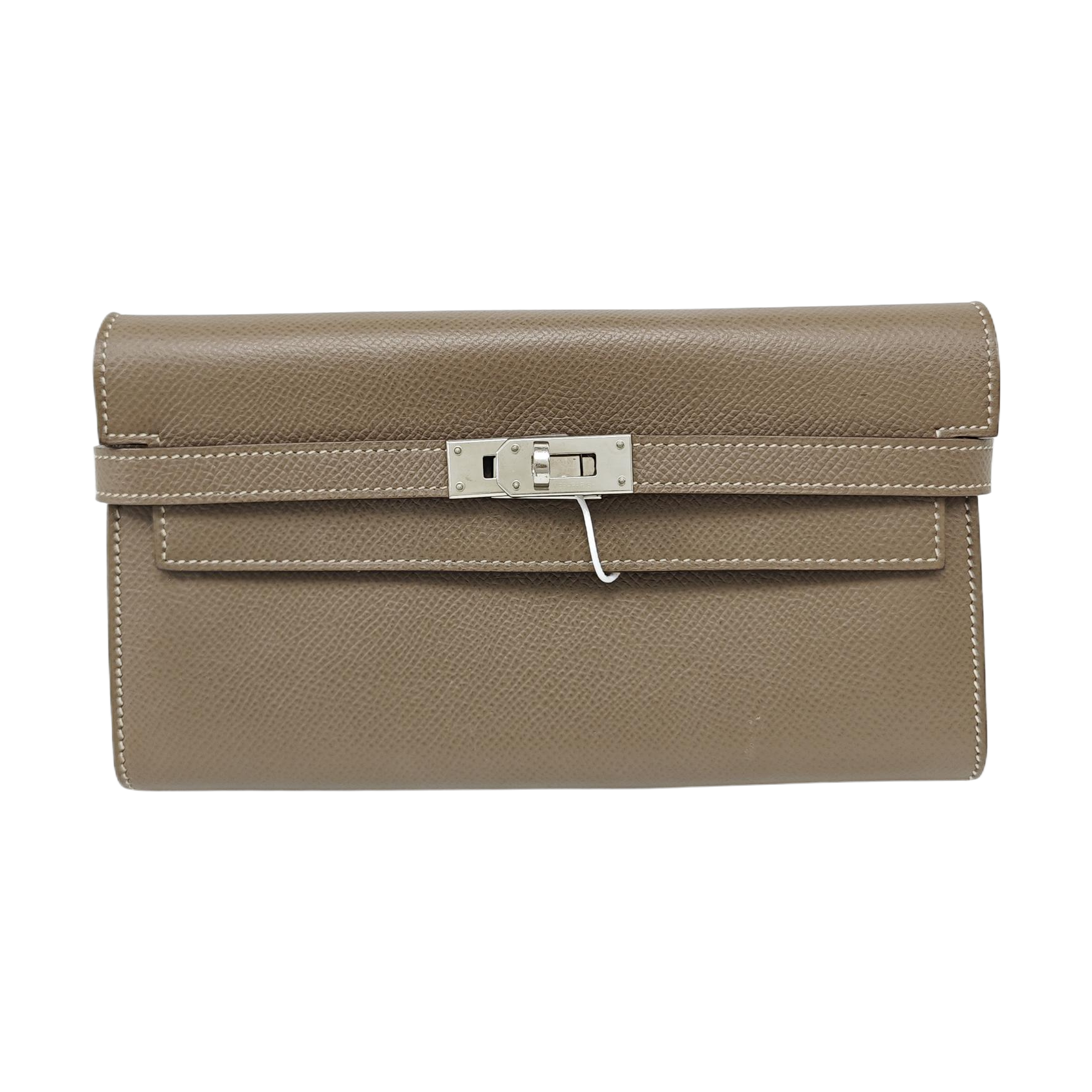 Kelly 20 Epsom Gray Wallet