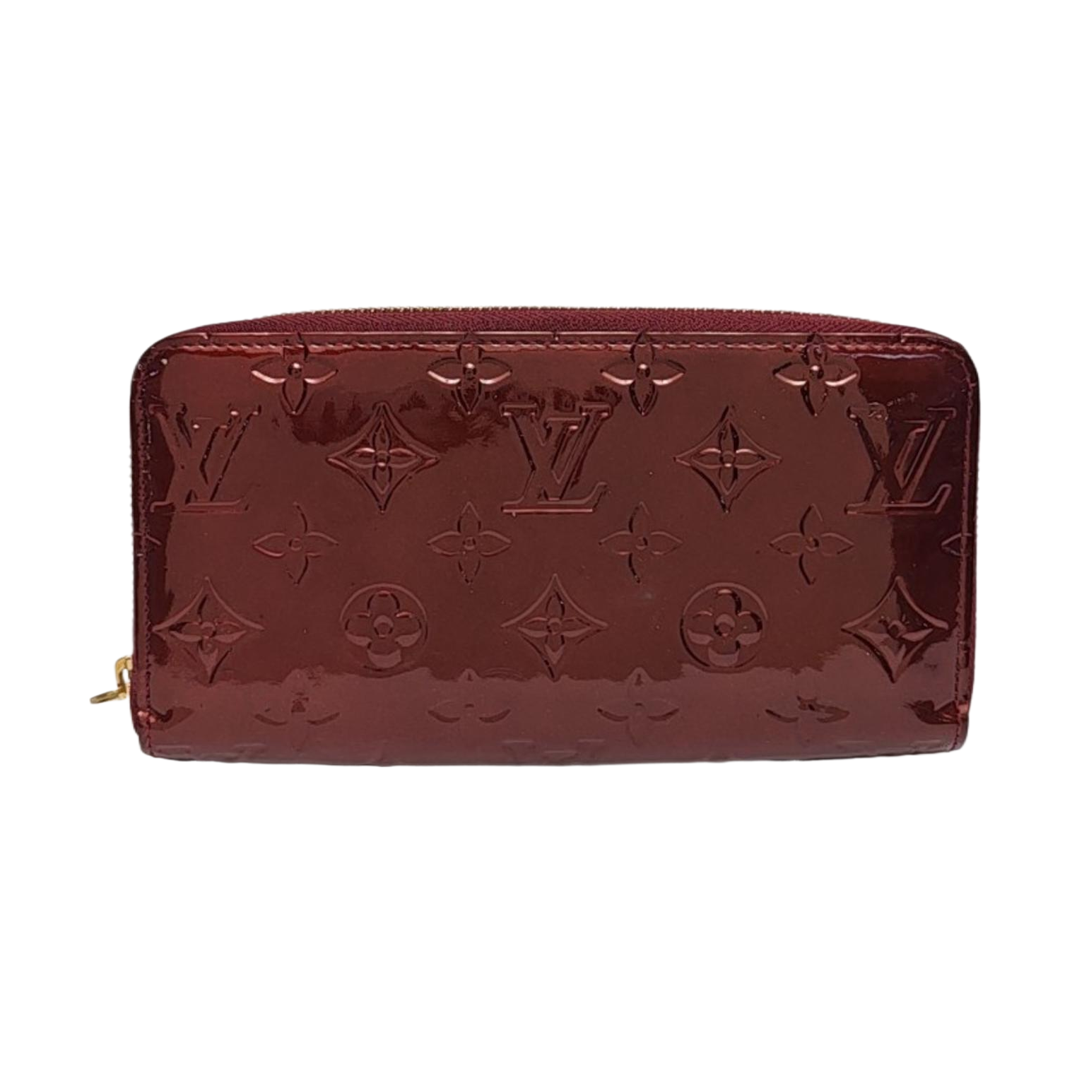 ZIPPY Calfskin Purple Wallet