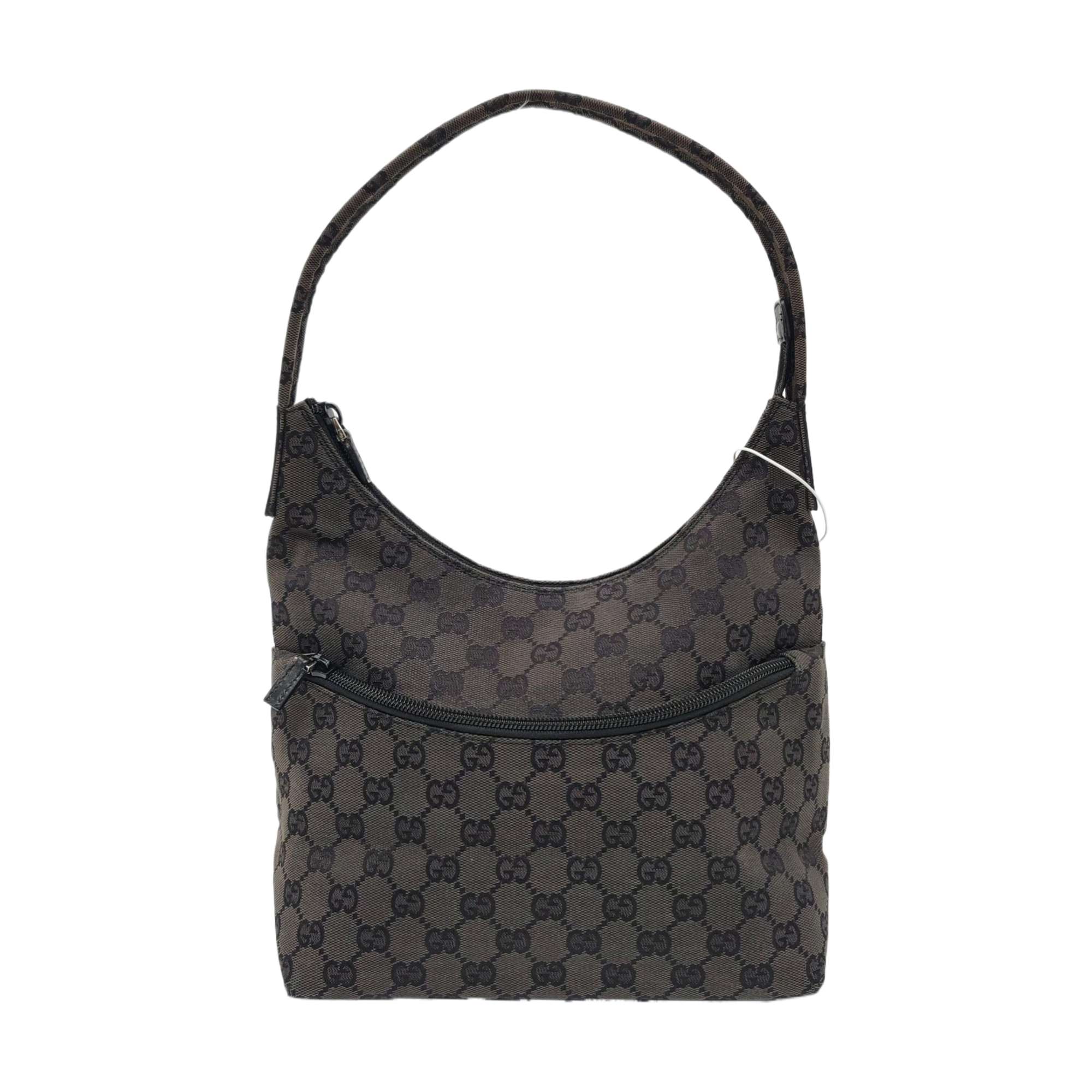 Monogram Canvas Top Handle Bag Black