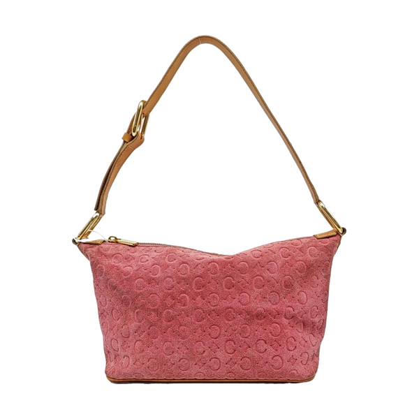 Suede Shoulder Bag Pink