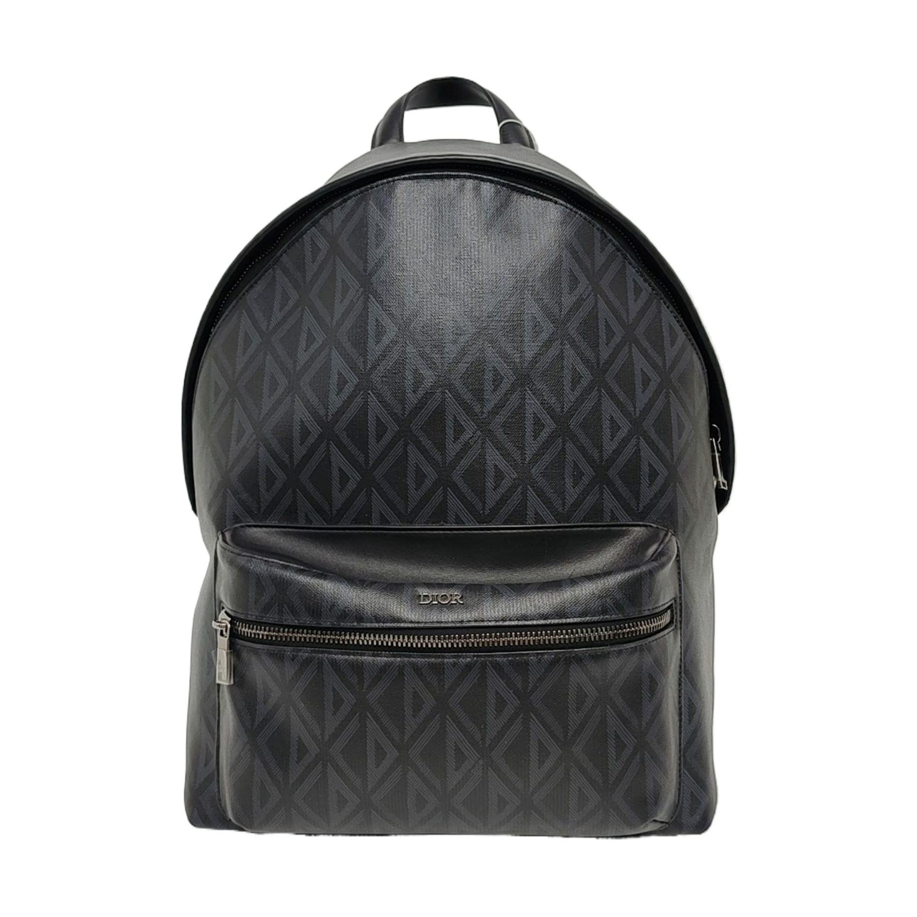 Rider Oblique Coated Canvas Black