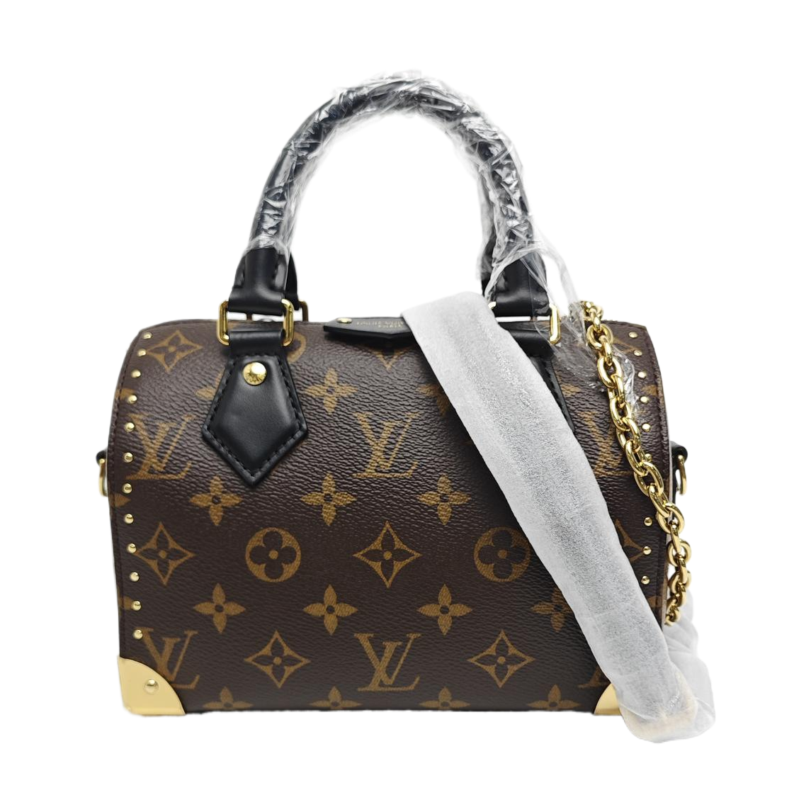 SPEEDY TRUNK 20 Monogram Coated Canvas Brown