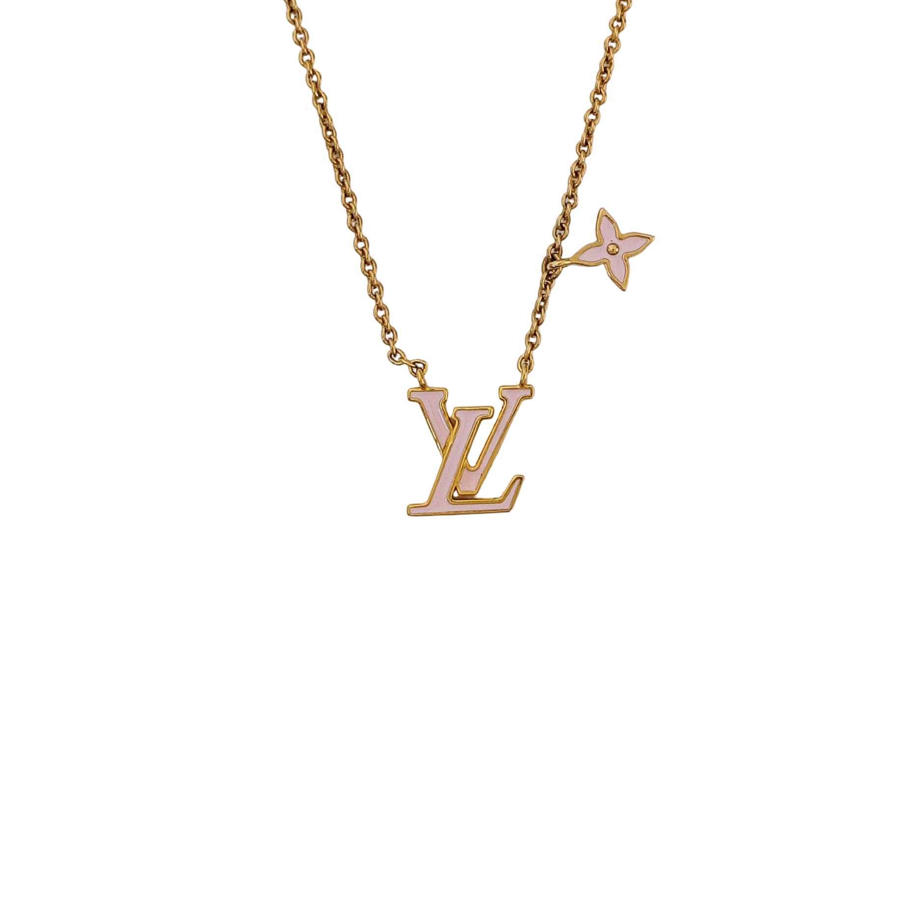 LV ICONIC Metal Gold Necklace