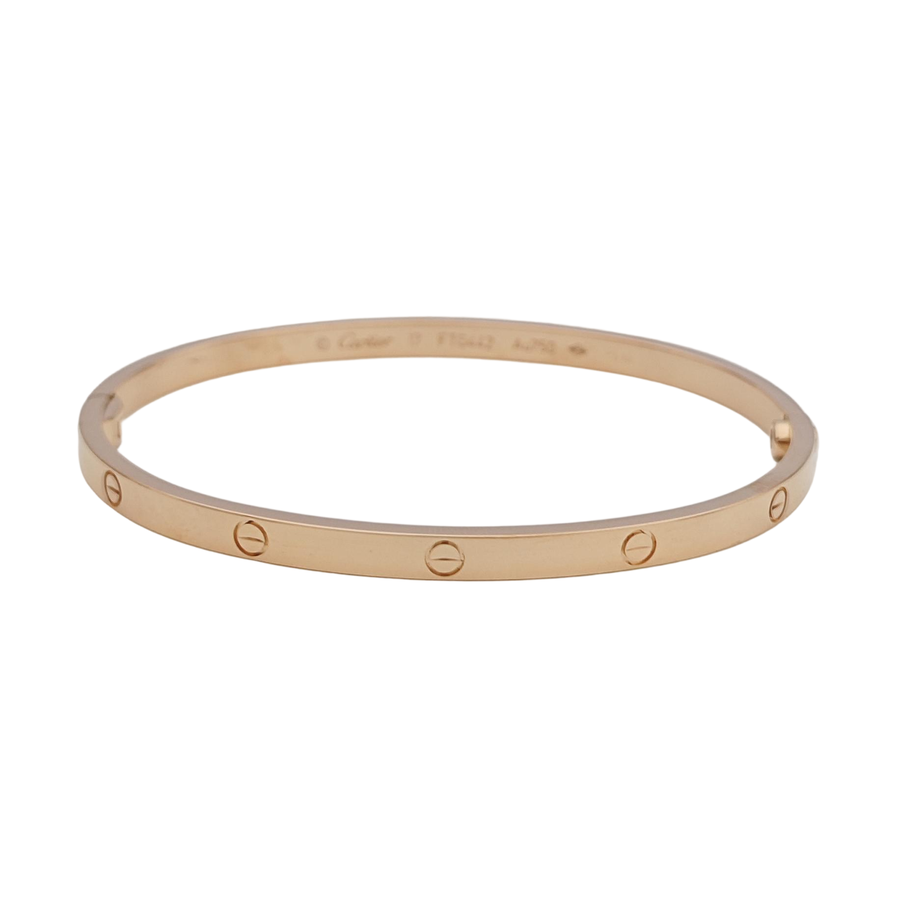 LOVE 18k Rose Gold Bangle