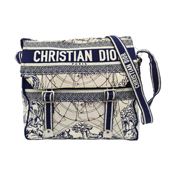 Diorcamp Large Canvas Blue