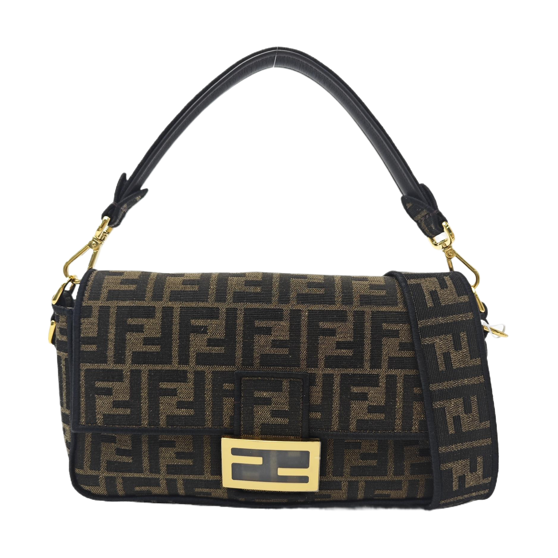 Baguette Medium Canvas Brown