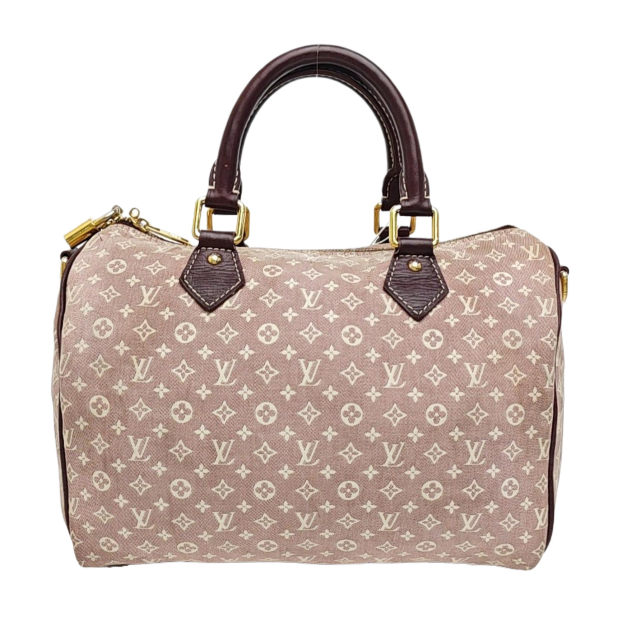 SPEEDY 25 Monogram Canvas Pink
