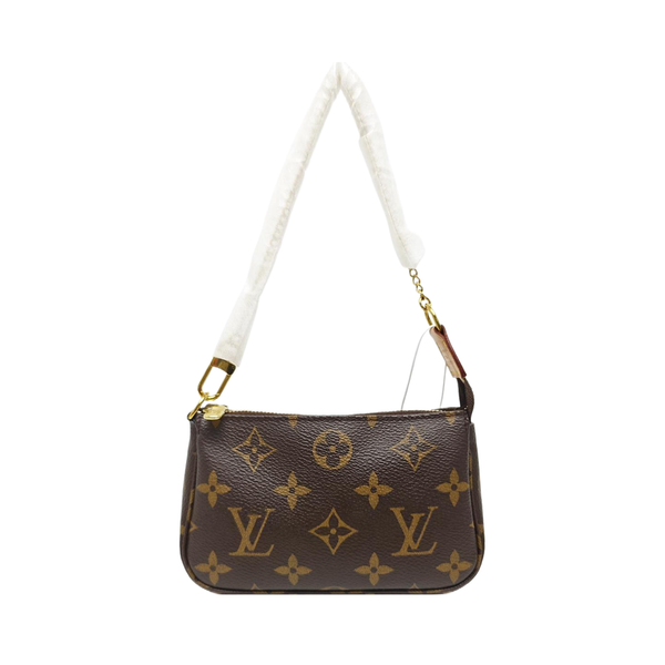 ACCESSOIRES Mini Monogram Coated Canvas Brown