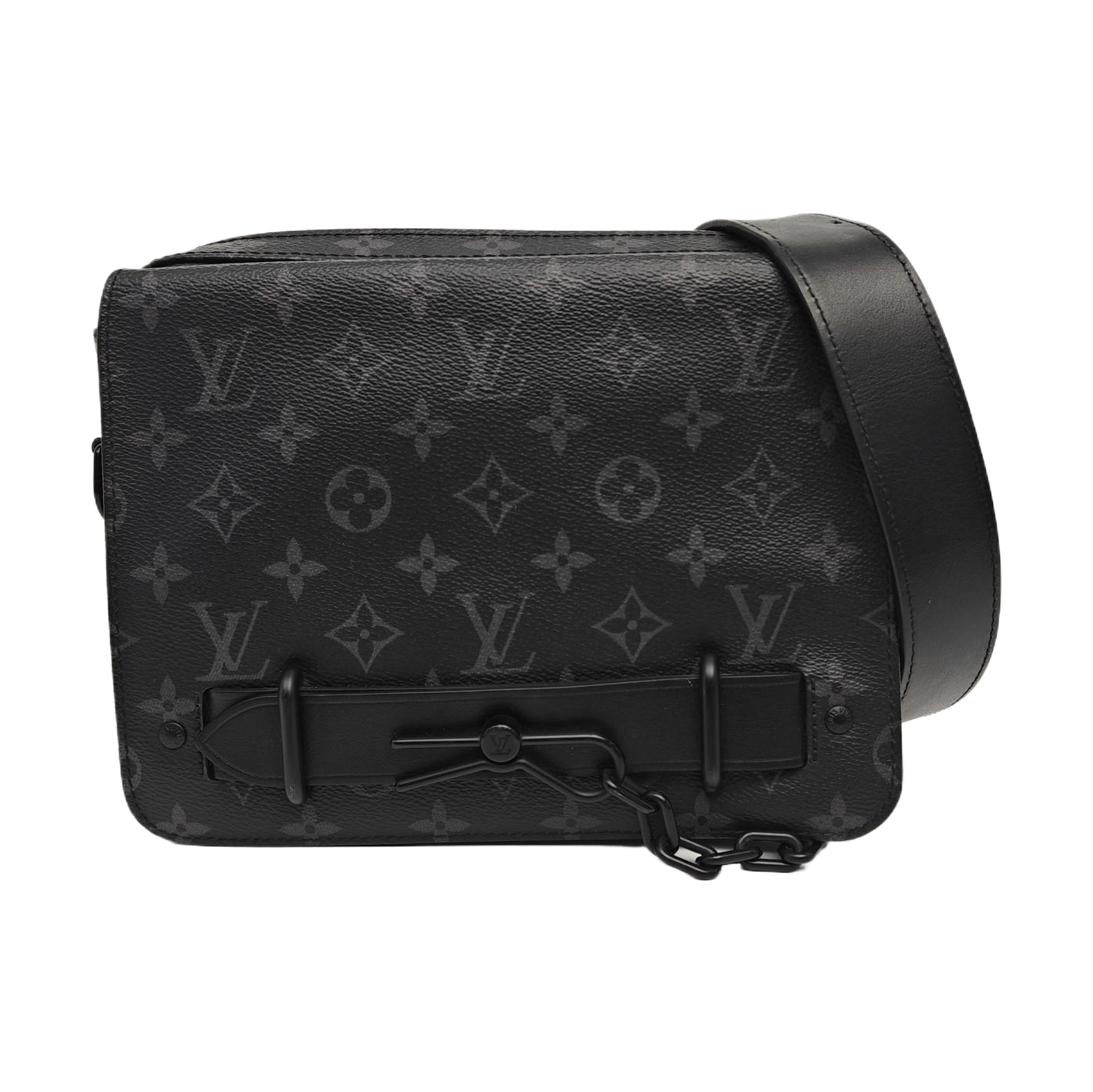 STEAMER Monogram Coated Canvas Black