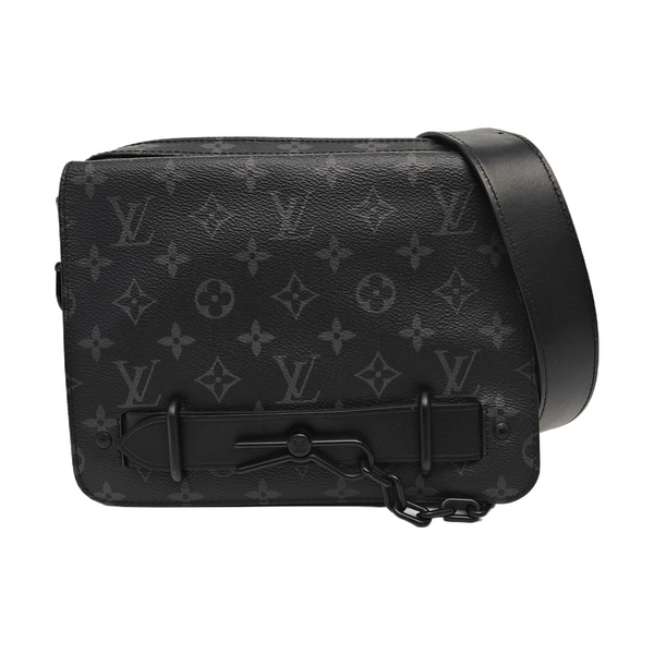 STEAMER Monogram Coated Canvas Black