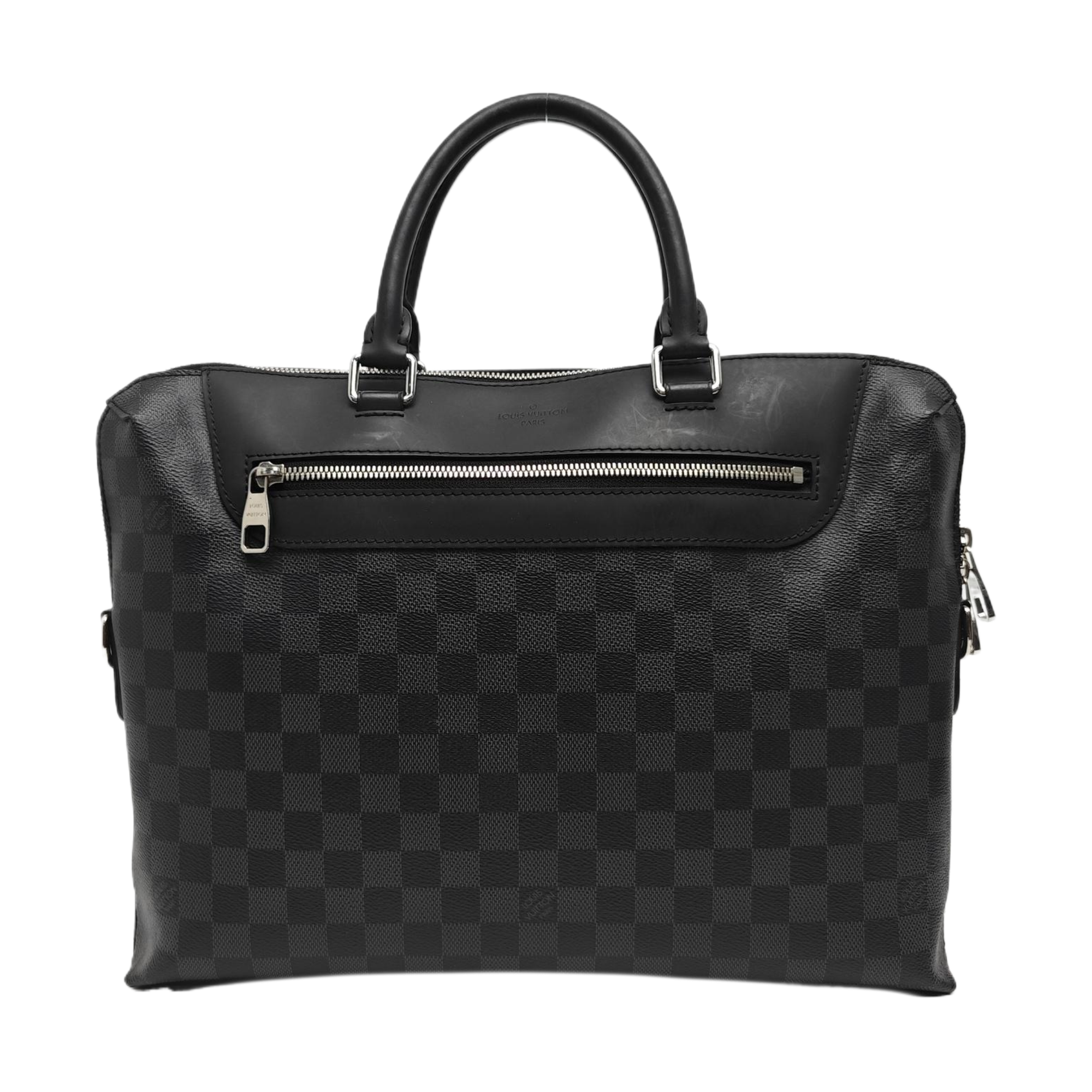 PORTE-DOCUMENTS Damier Graphite Coated Canvas Black