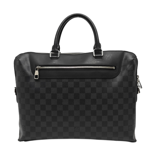PORTE-DOCUMENTS Damier Graphite Coated Canvas Black