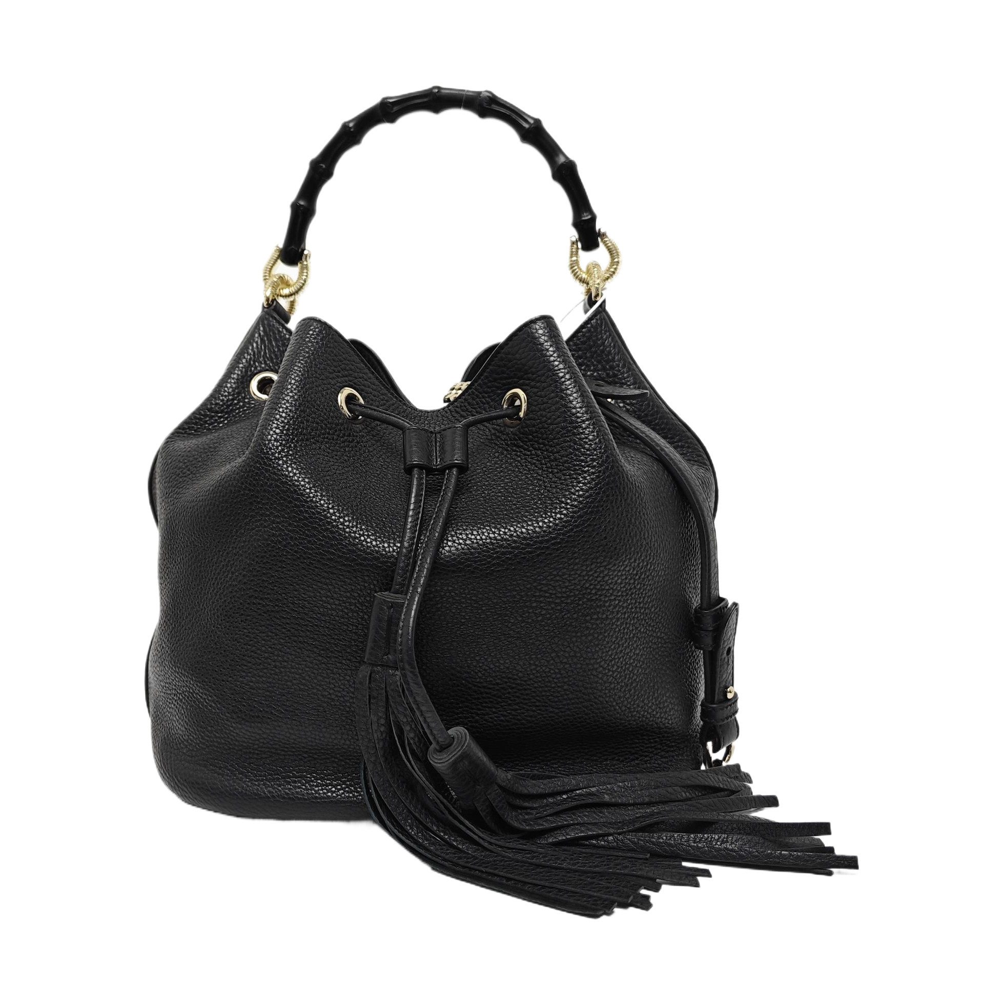 Calfskin Bucket Bag Black