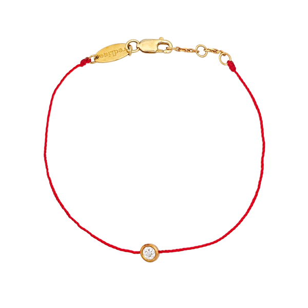 Fabric Red Bracelet