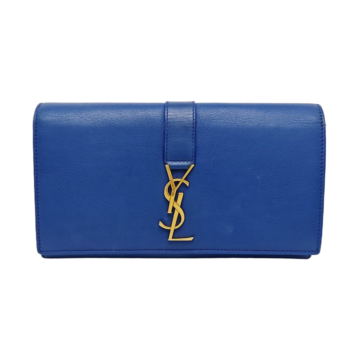 Calfskin Wallet Blue
