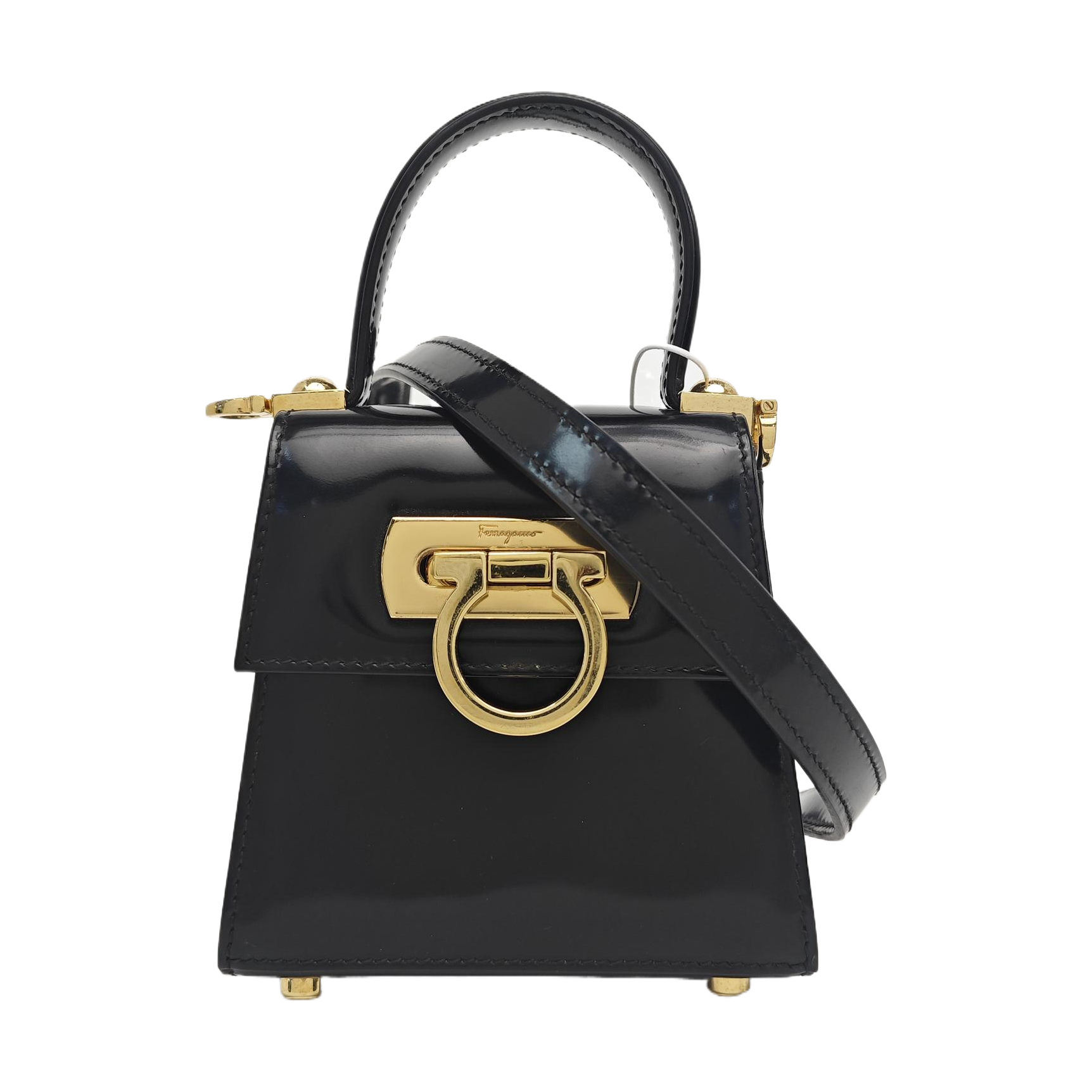 Kelly Extra Small Calfskin Black