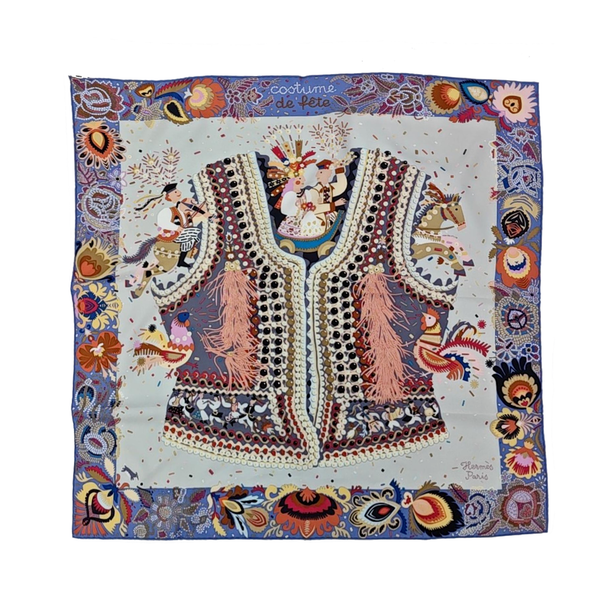 Mulberry Silk Silk Scarf Multicolor
