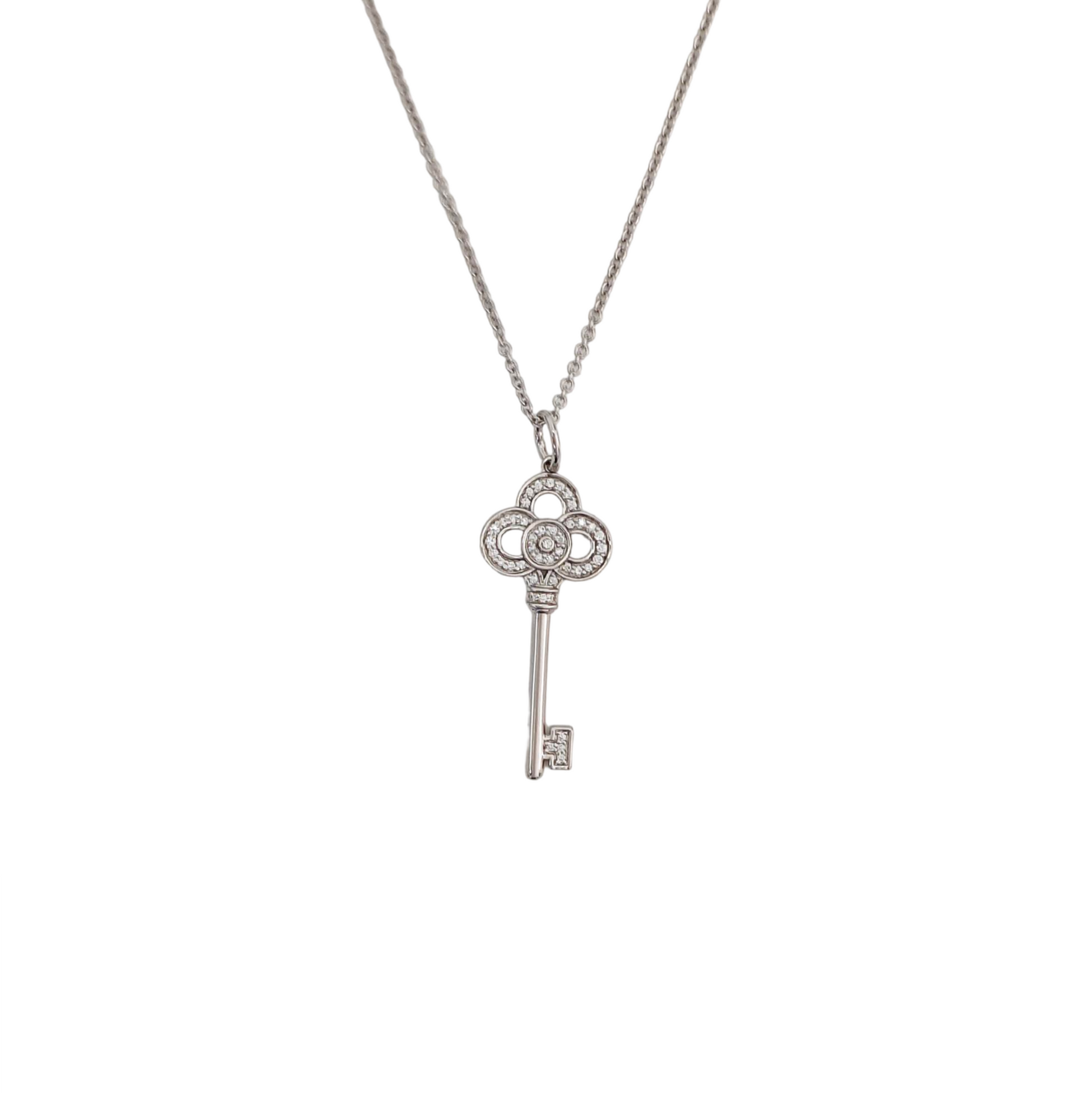 18k White Gold Silver Jewelry Set