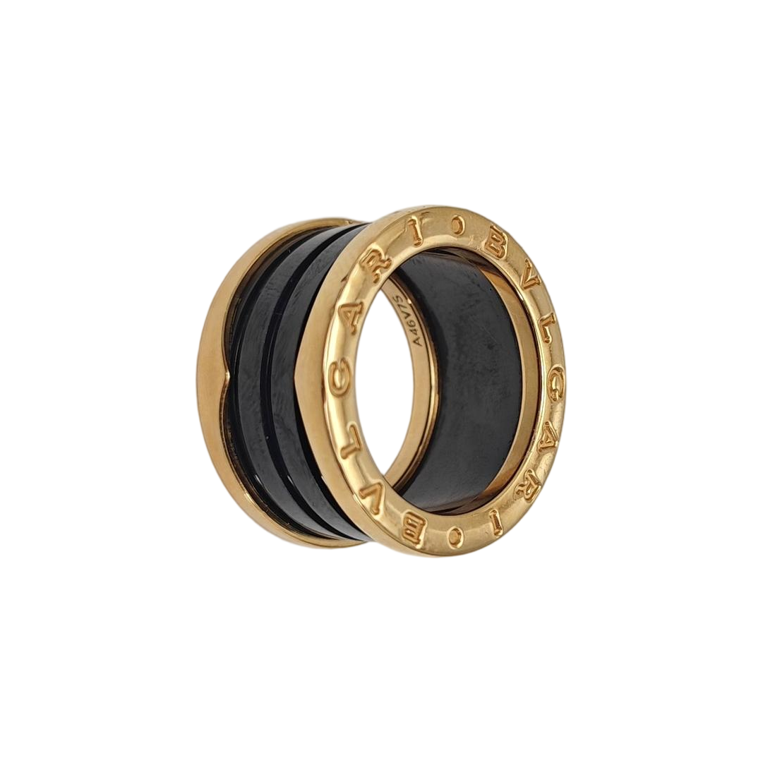B.ZERO1 18k Rose Gold Ring EU 51