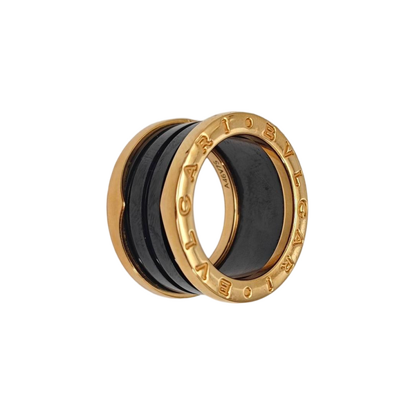 B.ZERO1 18k Rose Gold Ring EU 51