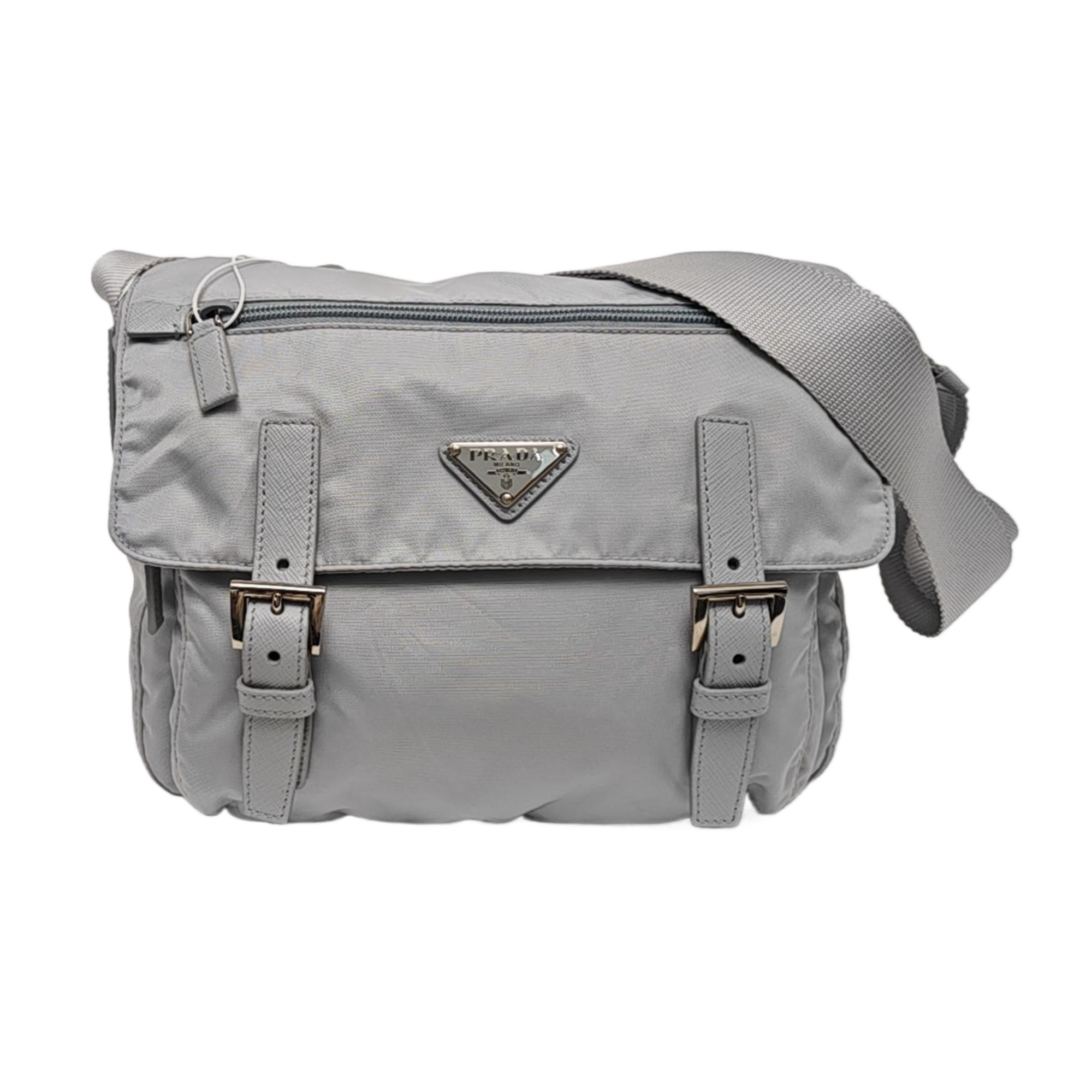 Vela Messenger Bag Nylon Blue