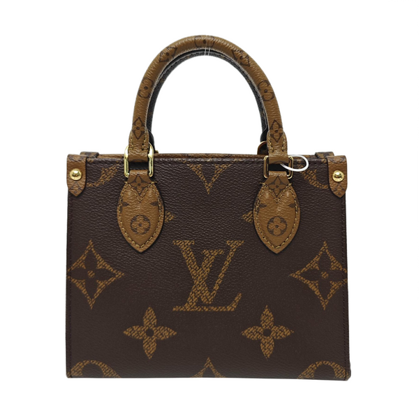 ONTHEGO BB Monogram Coated Canvas Brown