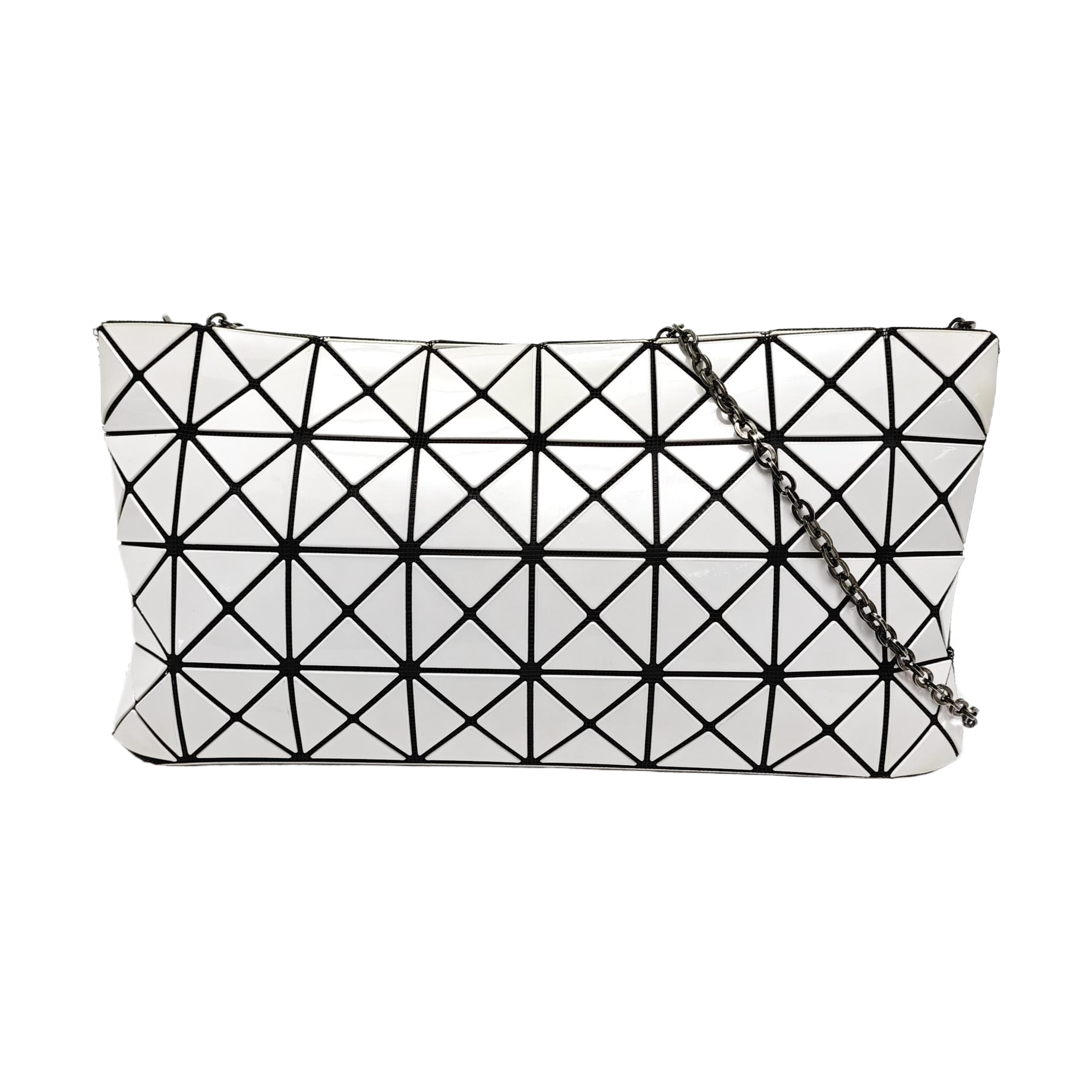 Special Material Shoulder Bag White