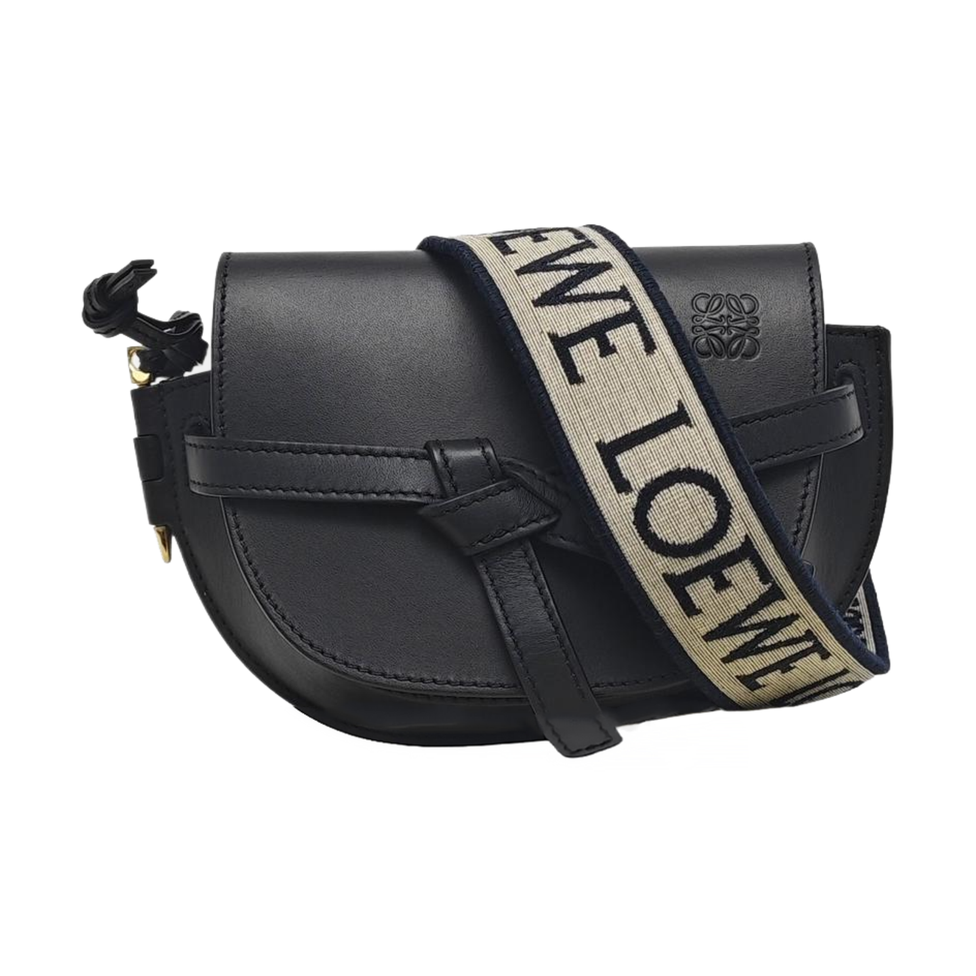 Gate Mini Calfskin Black