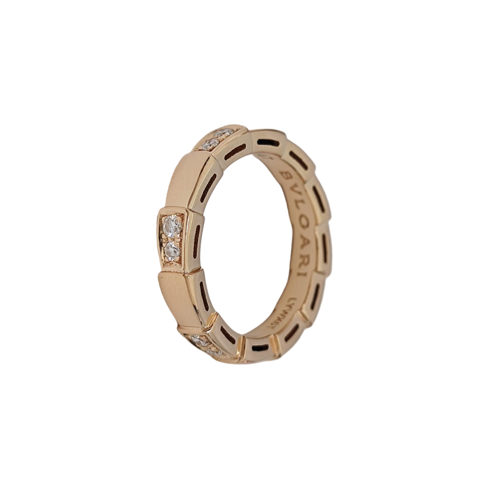 18k Rose Gold Ring EU 47