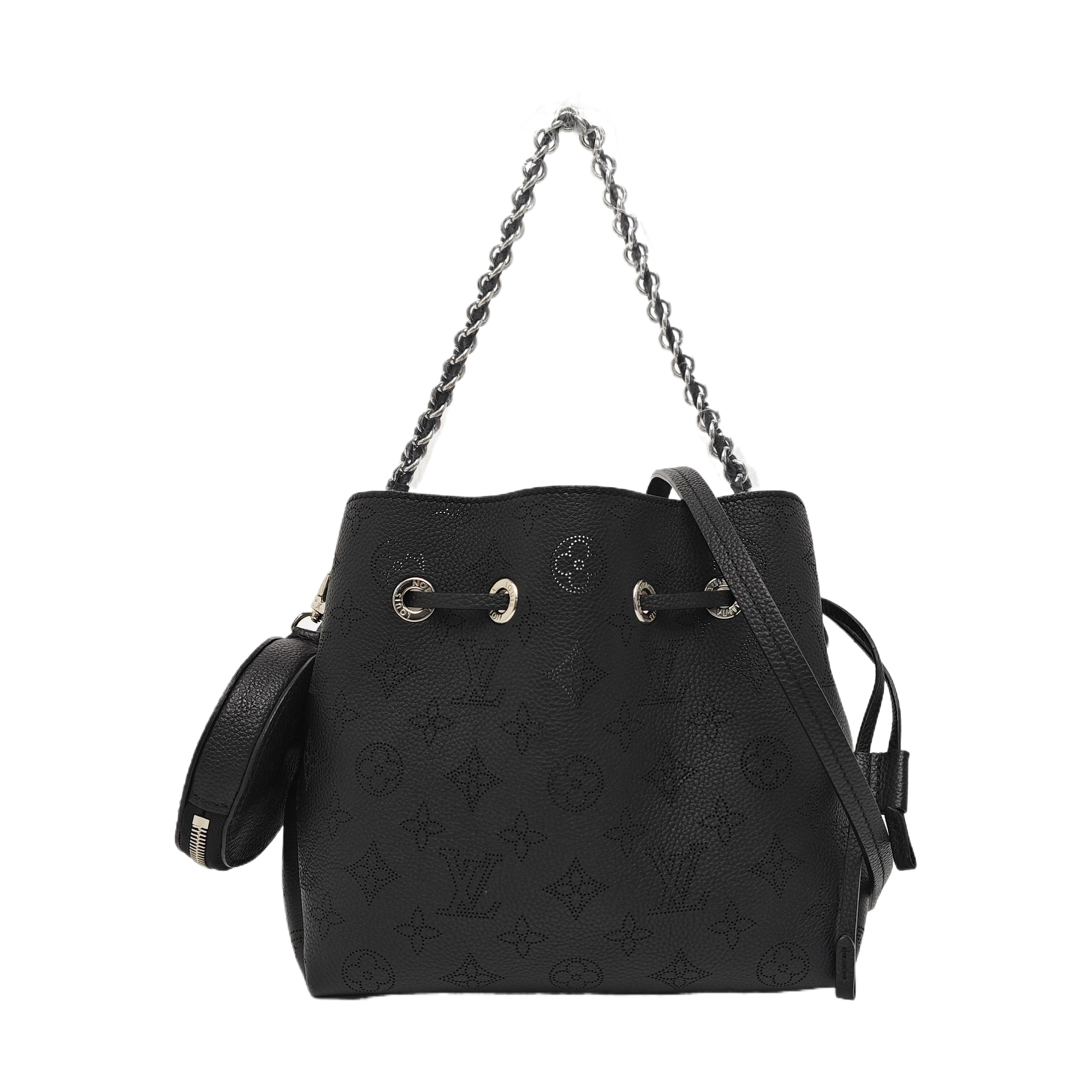BELLA Monogram Calfskin Black