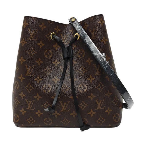 NÉONOÉ MM Monogram Coated Canvas Brown