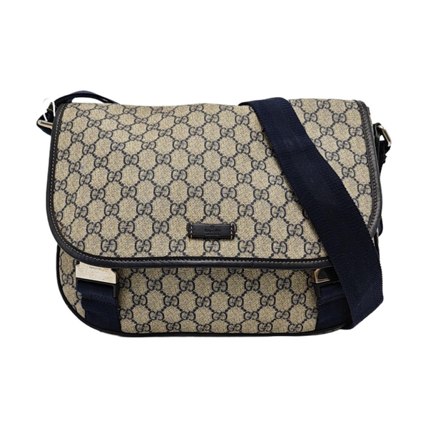 GG Supreme Monogram Coated Canvas Beige