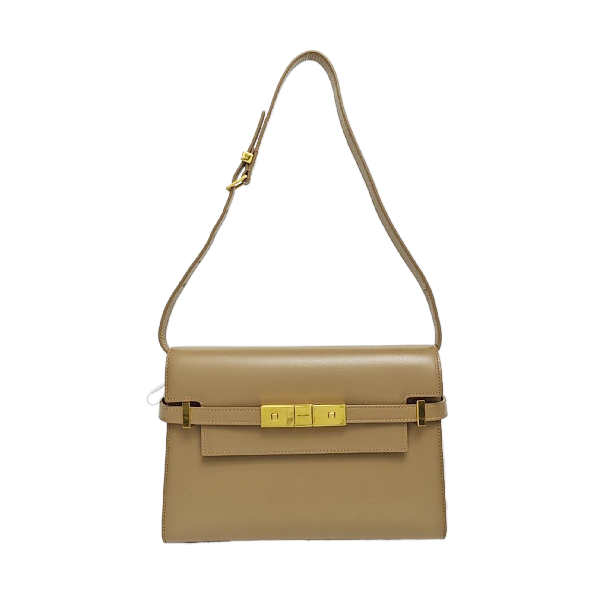 MANHATTAN Small Calfskin Beige