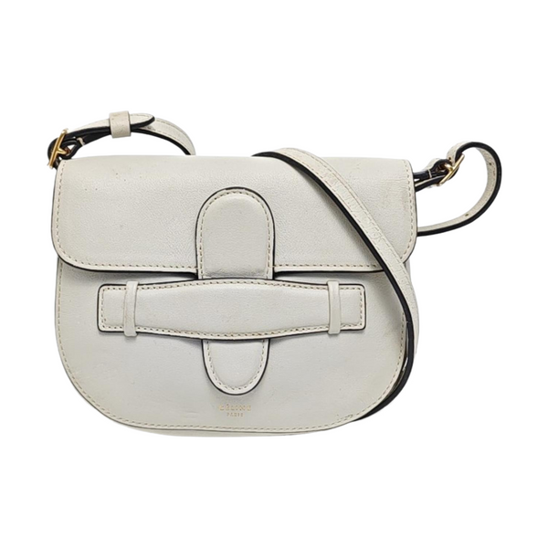 SYMMETRICAL Calfskin White