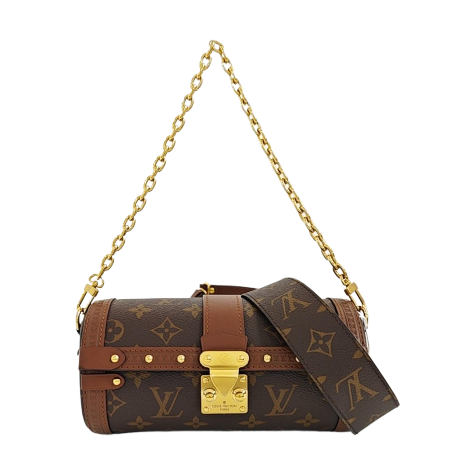PAPILLON 19 Monogram Coated Canvas Brown