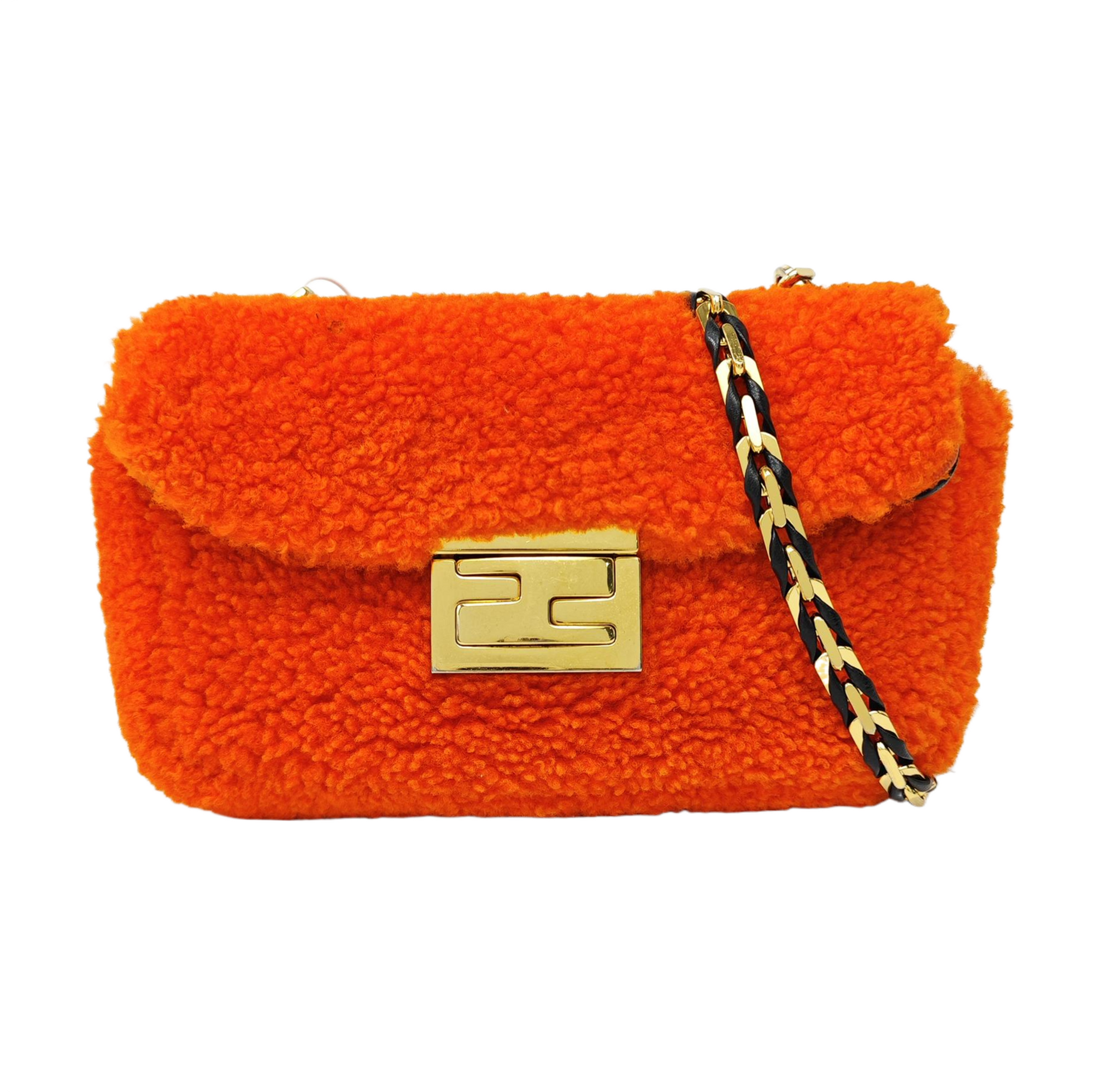 Baguette Mini Sheepskin Orange