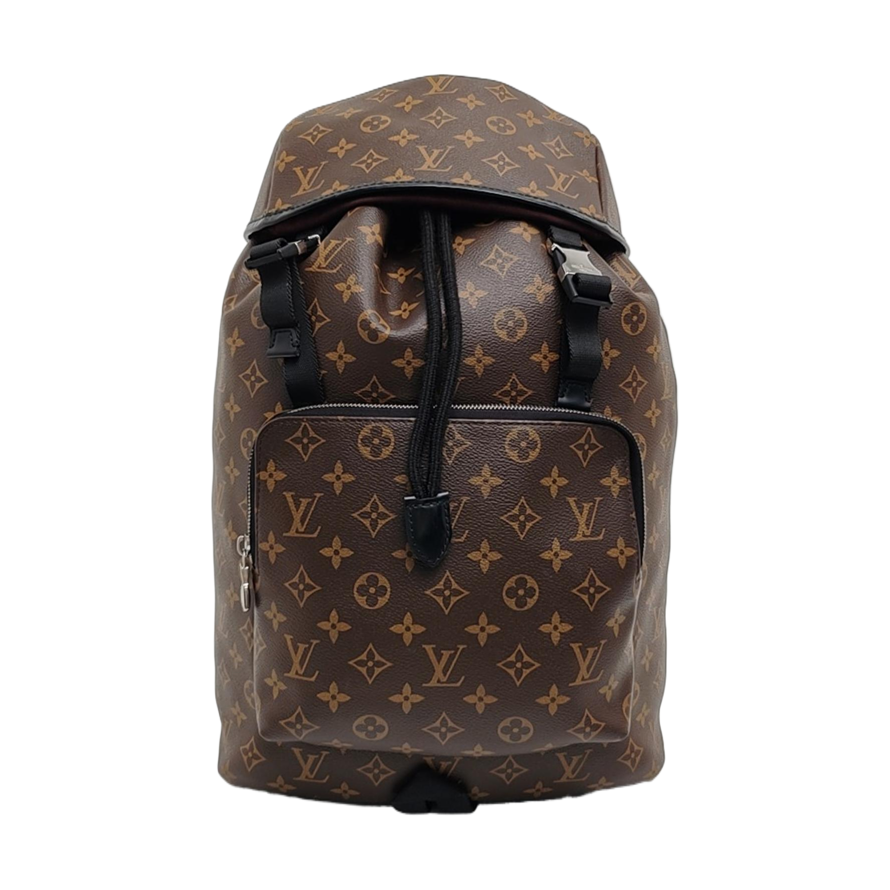 louis vuitton backpack zack Damier Graphite Black 2258981 The sporty Zack Backpack in coated canvas has a roomy interior and a classic Louis Vuitton look Louis Vuitton Brown Monogram Canvas