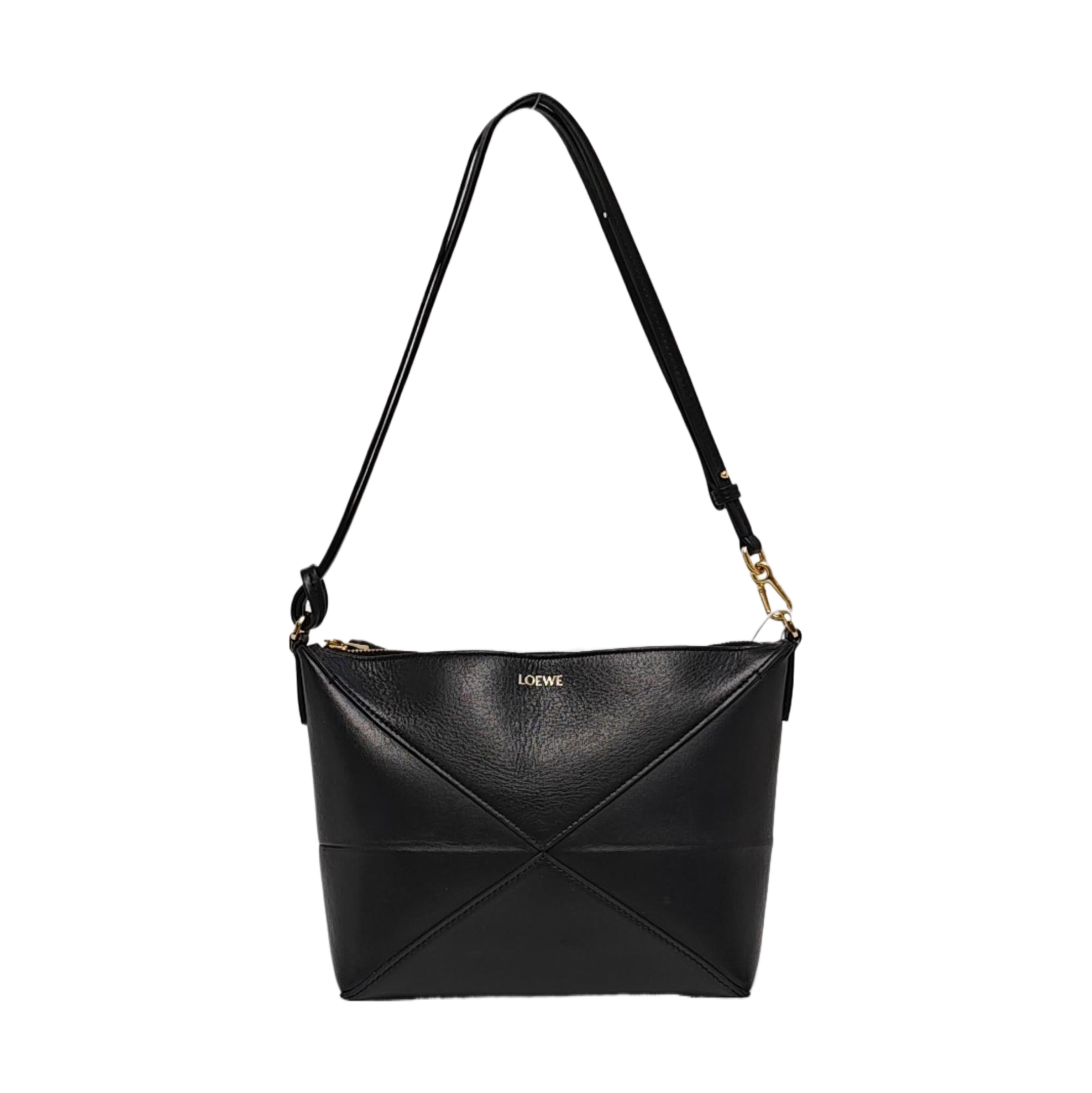 Origami Ala Quilted Lambskin Black