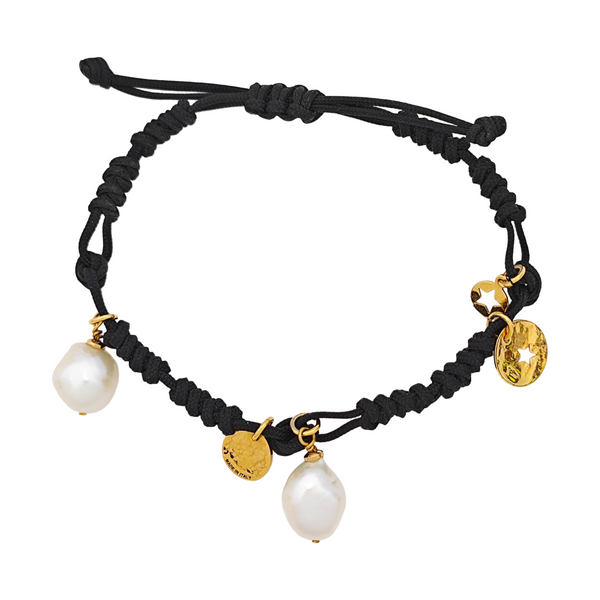 Fabric Black Bracelet