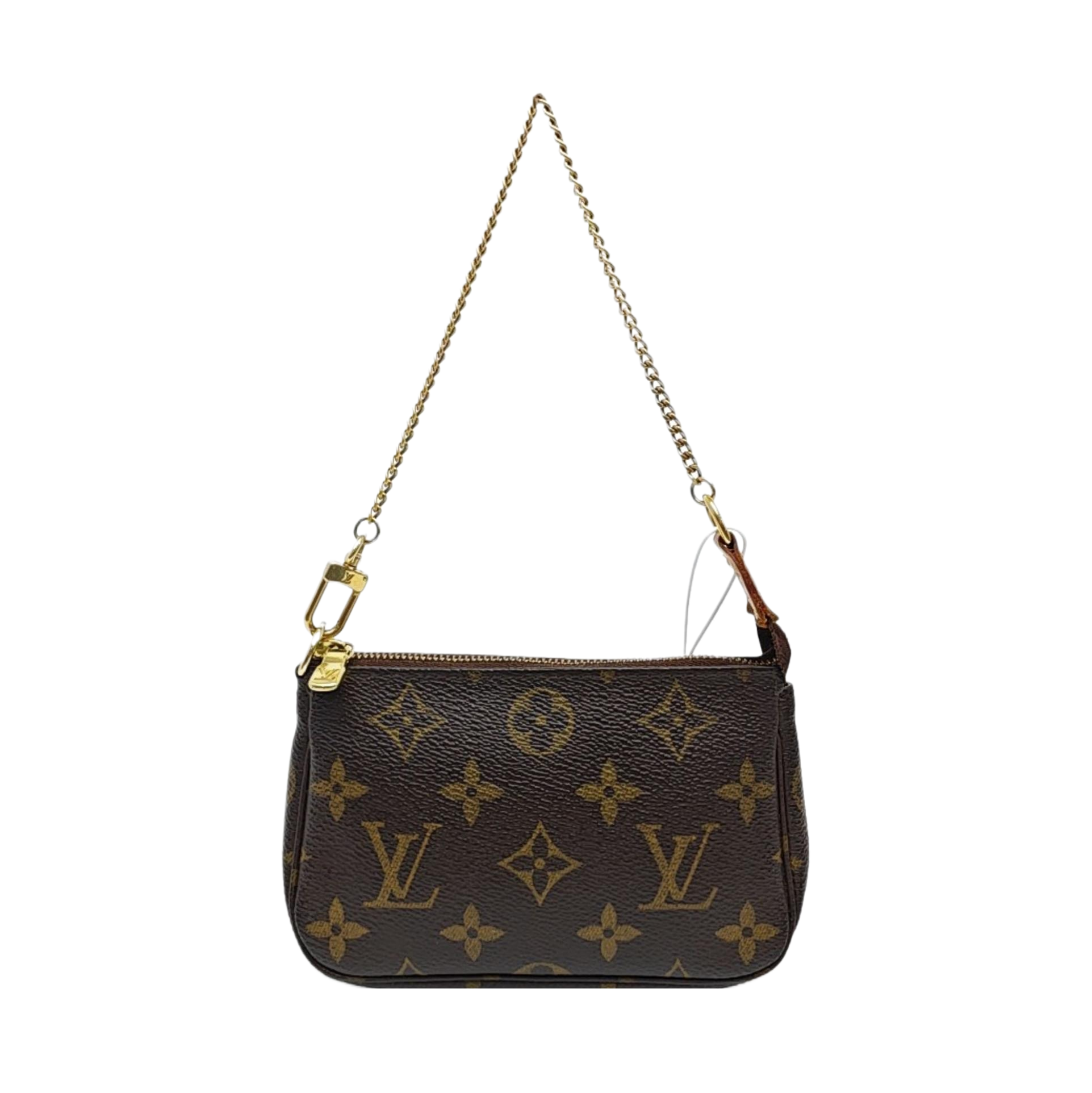 ACCESSOIRES Mini Monogram Coated Canvas Brown