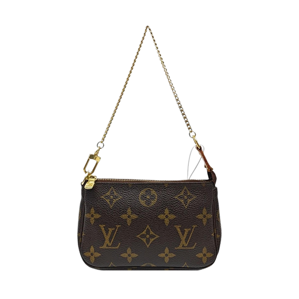 ACCESSOIRES Mini Monogram Coated Canvas Brown