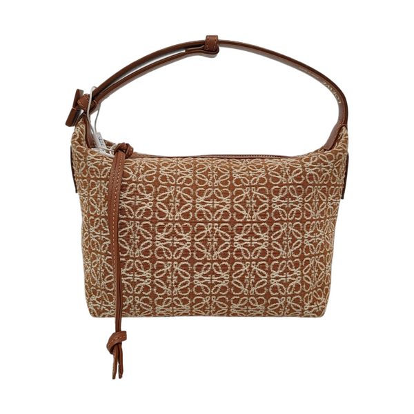 Monogram Canvas Top Handle Bag Brown