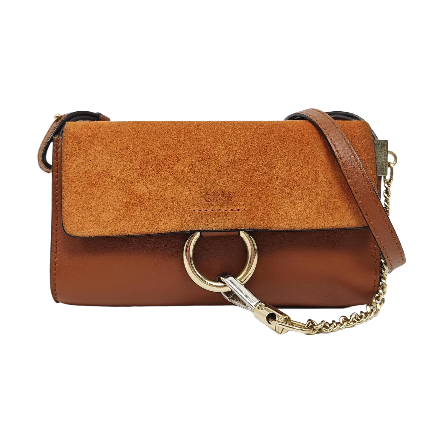Faye Mini Calfskin Brown