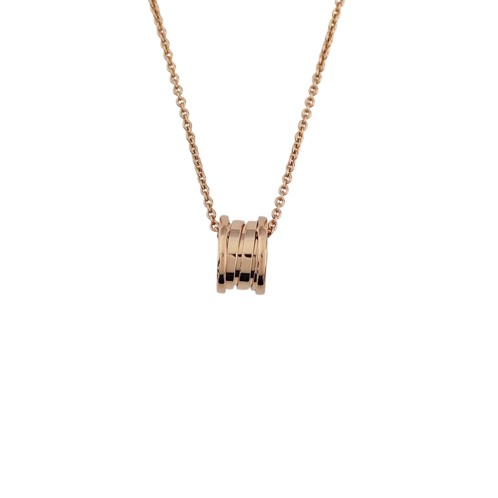 B.ZERO1 18k Rose Gold Necklace